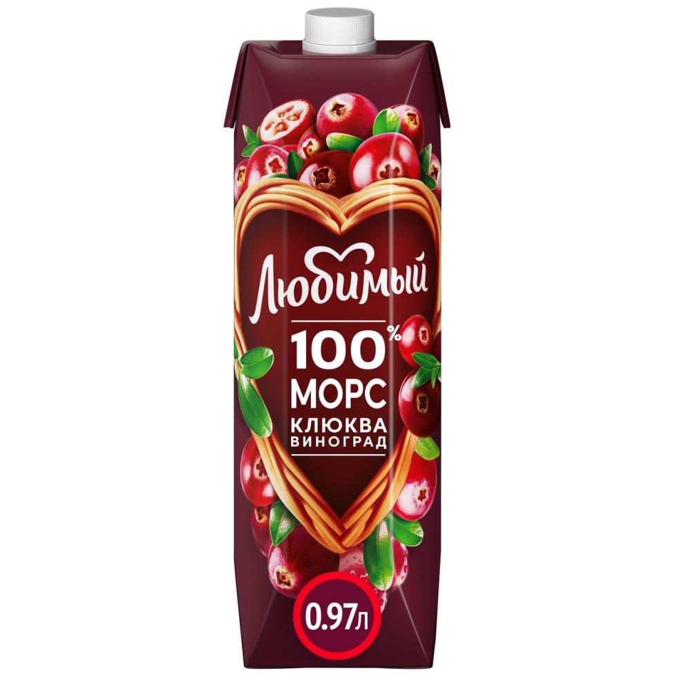 0,97Л МОРС ЛЮБИМЫЙ КЛЮКВА/ВИНО