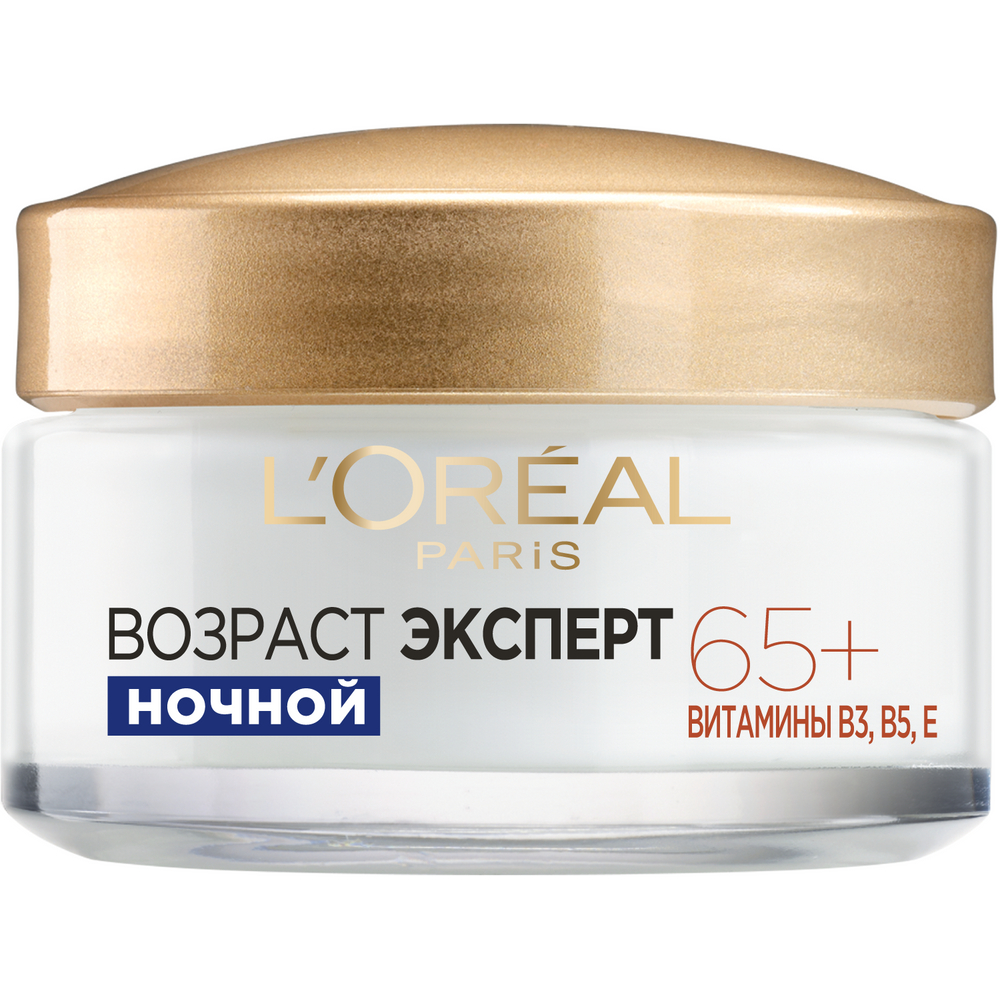 Крем L'Oreal Paris Возраст Эксперт 65+ против морщин ночной питательный 50мл