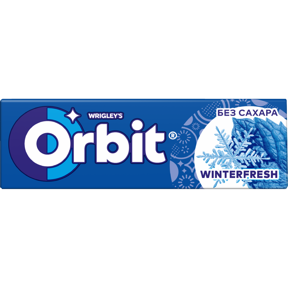 Жевательная резинка Orbit Winterfresh 13.6 г