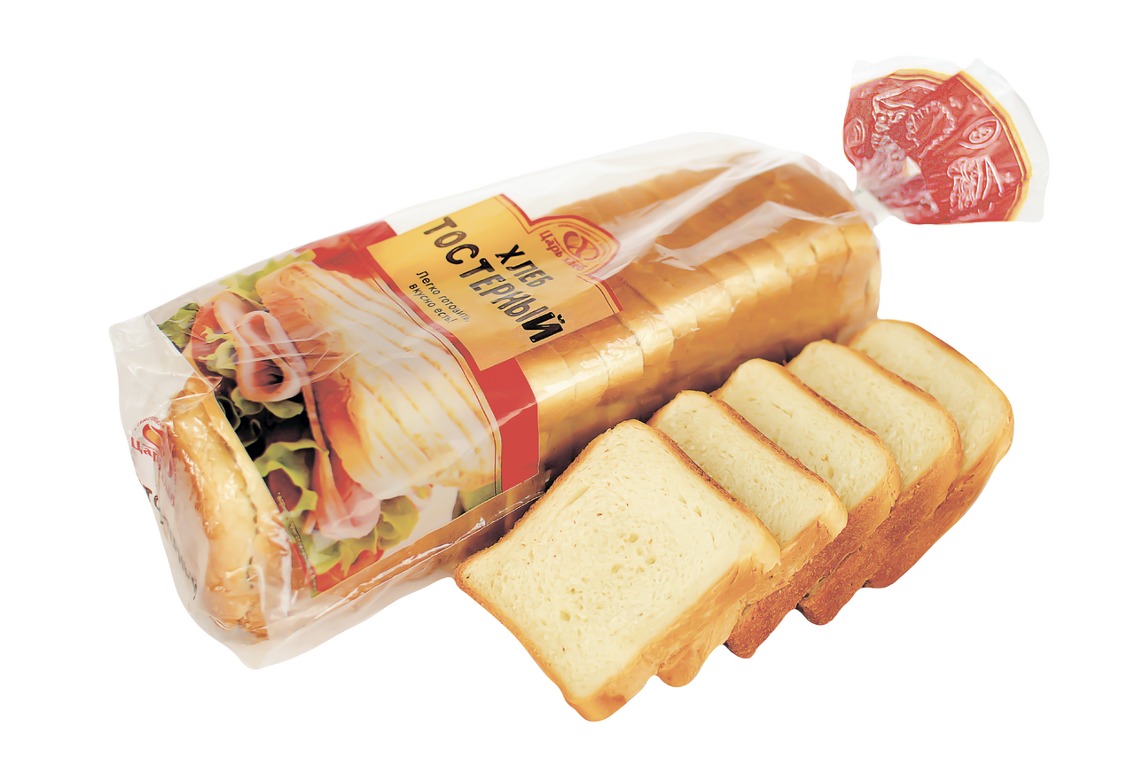 Хлеб Царь хлеб тостерный нарезка, 530г