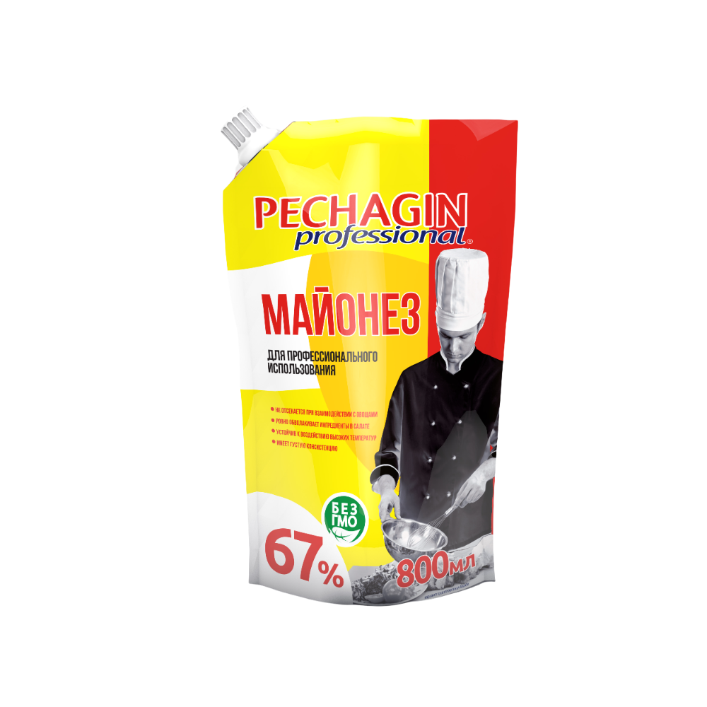Майонез Pechagin Professional 67% 800 мл