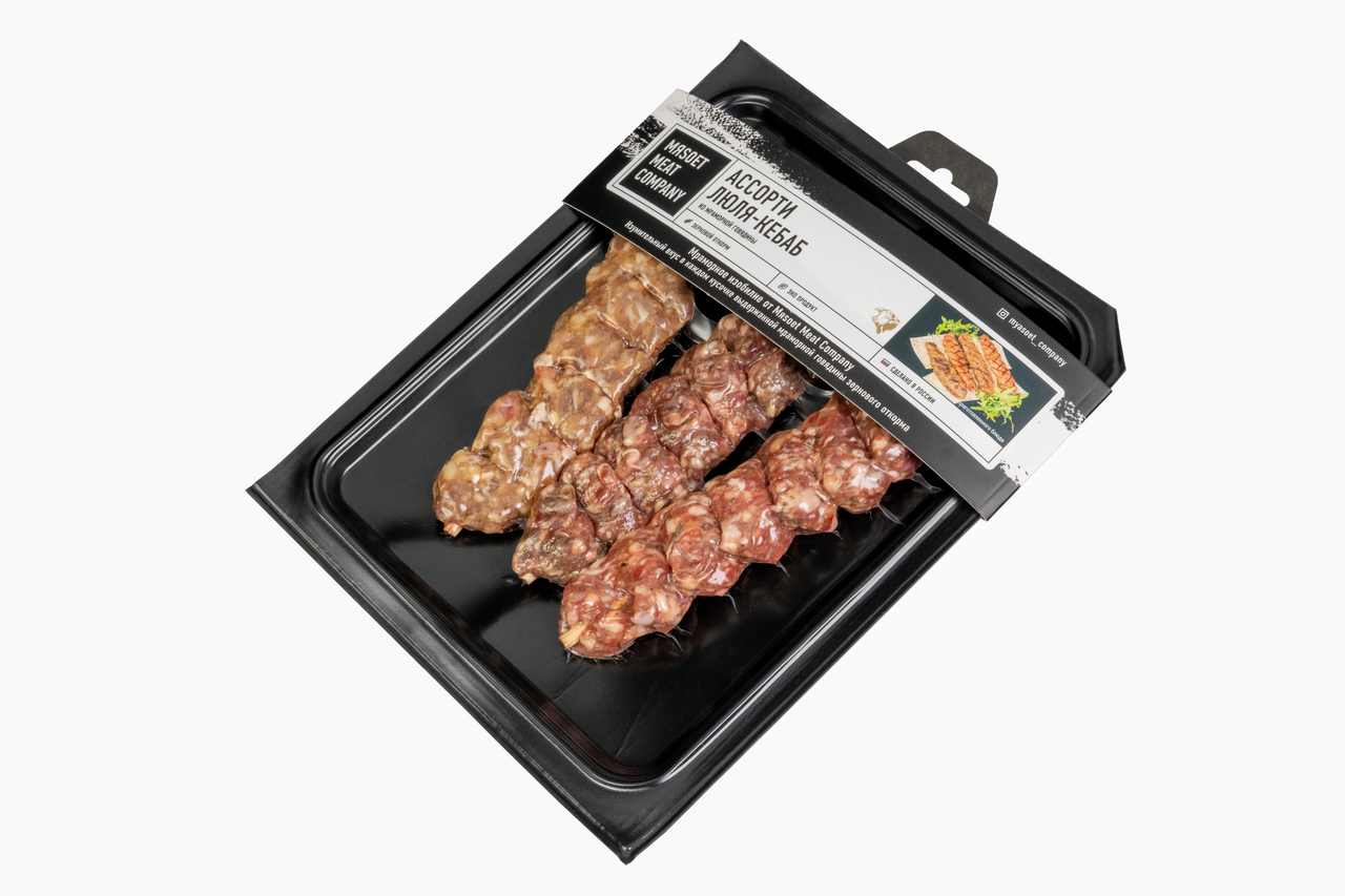Ассорти люля-кебаб Myasoet Meat Company охлажденное, 270г