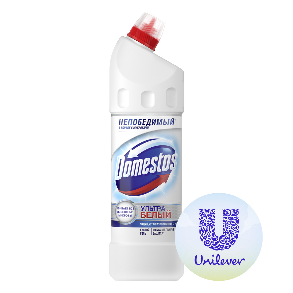 Средство чистящее для унитаза Domestos Эксперт сила 7 Ультра белый 1 л