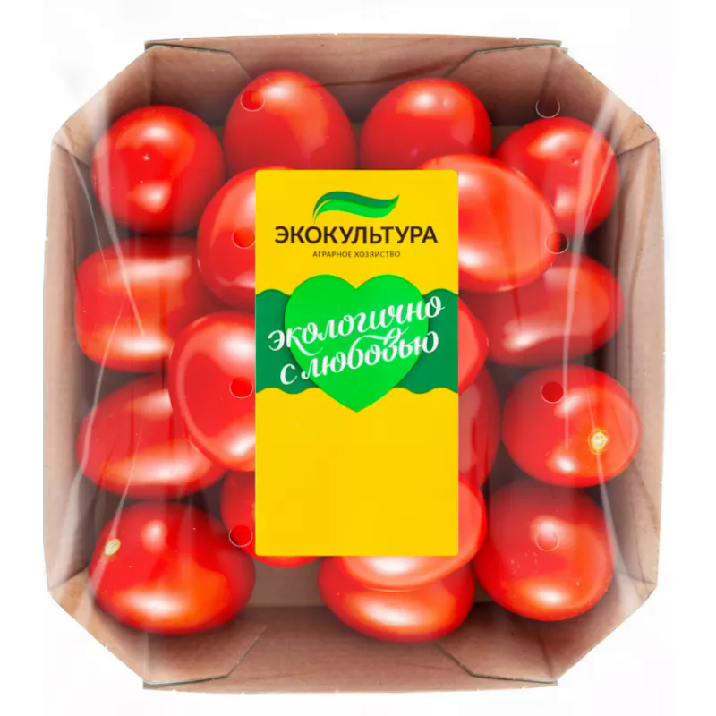 Томаты Экокультура сливка на ветке, 250г