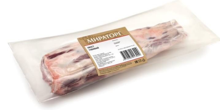 Хвост говяжий Мираторг замороженный ~1 кг