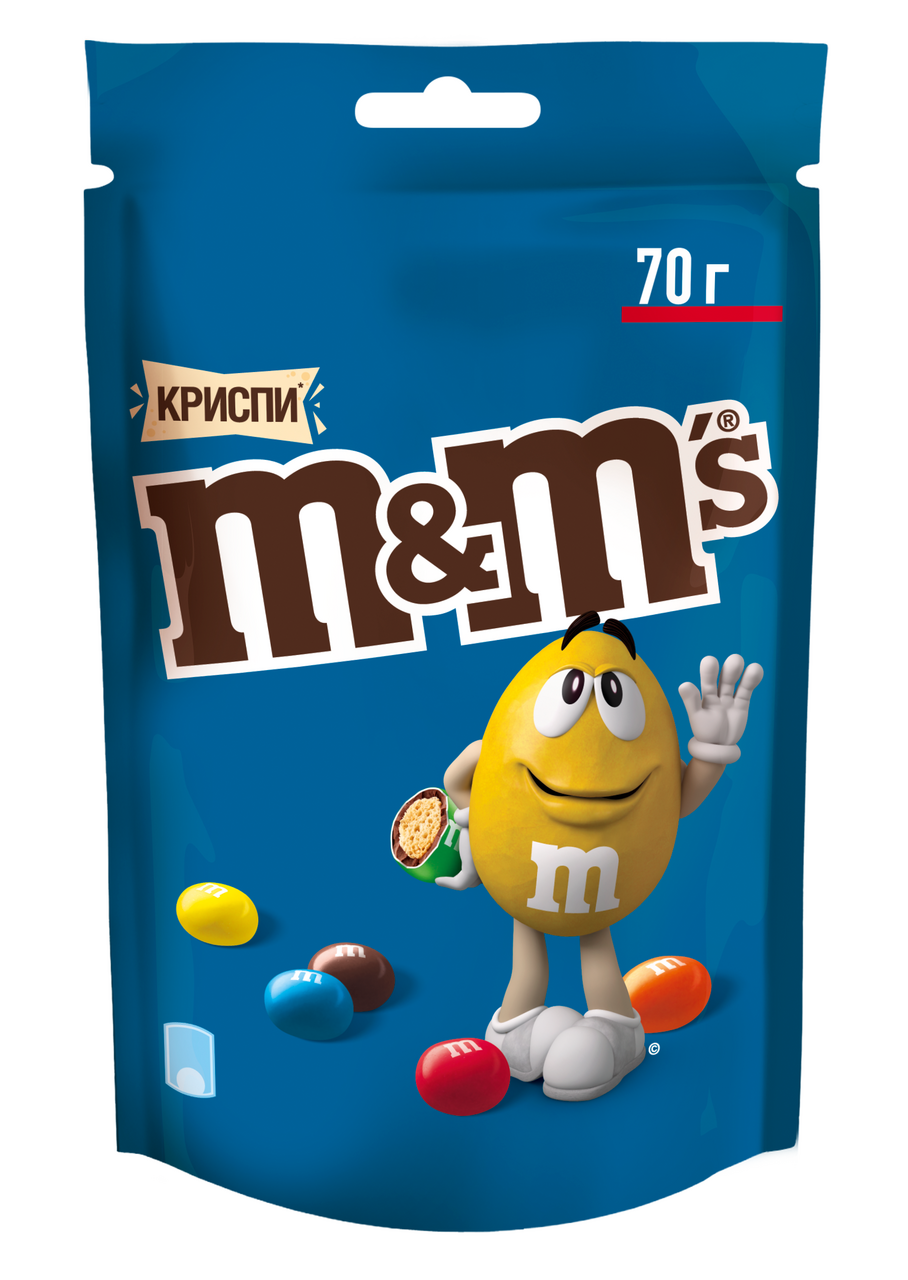 Драже M&M's криспи, 70г