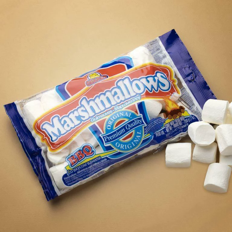 Маршмеллоу Guandy Classic белый ванильный, 200г