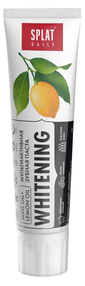 Зубная паста Splat Daily Whitening для отбеливания зубов, 100г