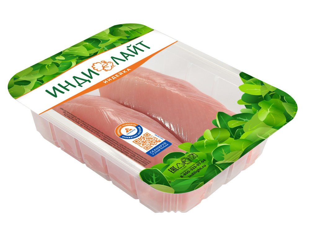 Грудка индейки филе Индилайт охлажденное 500 г