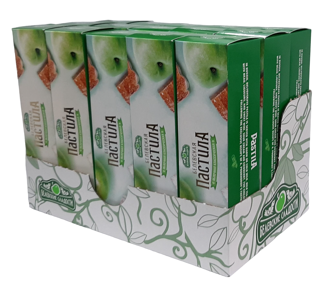 Пастила Белевские сладости яблочная, 100г