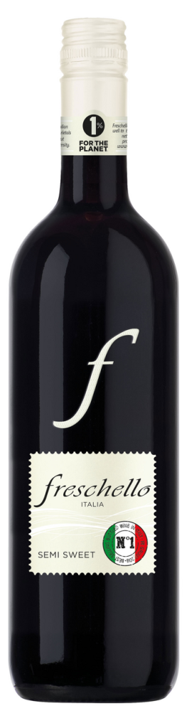 Вино Freschello Rosso Sweet красное полусладкое, 0.75л
