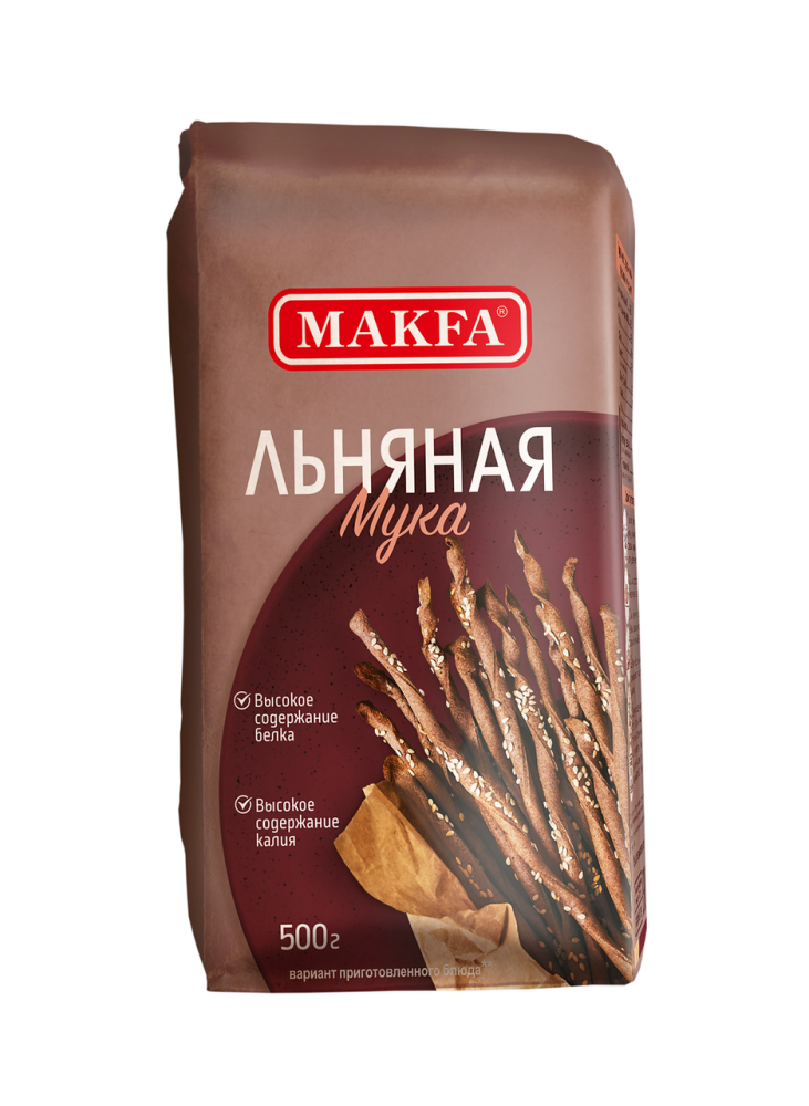 Мука Makfa льняная, 500г