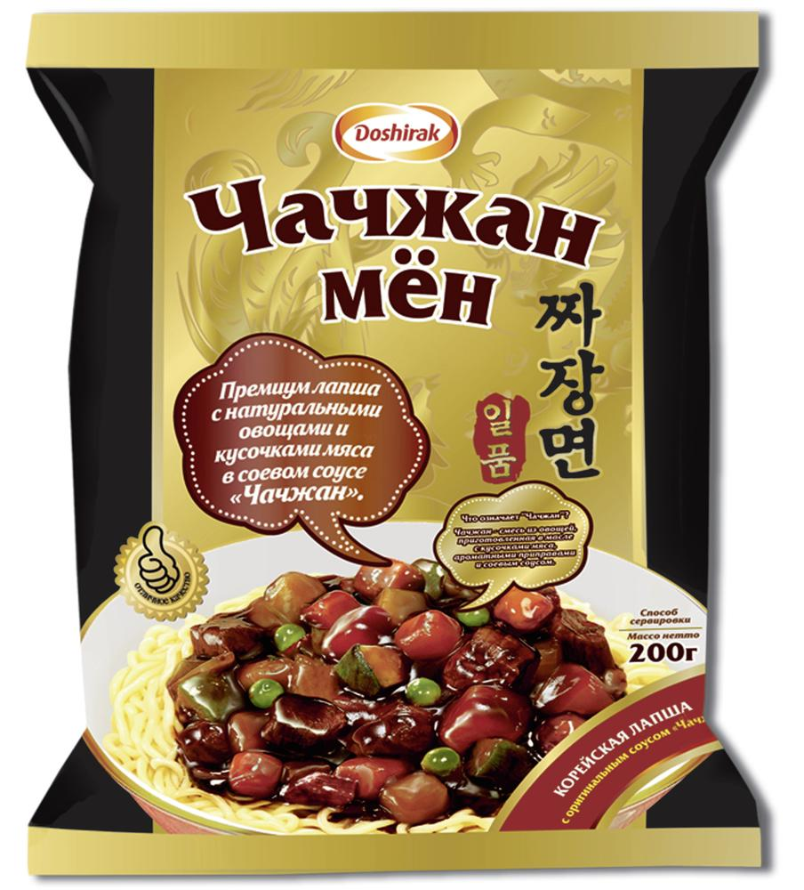 Изделия макаронные Доширак Чачжан Мён корейская лапша с оригинальным ...