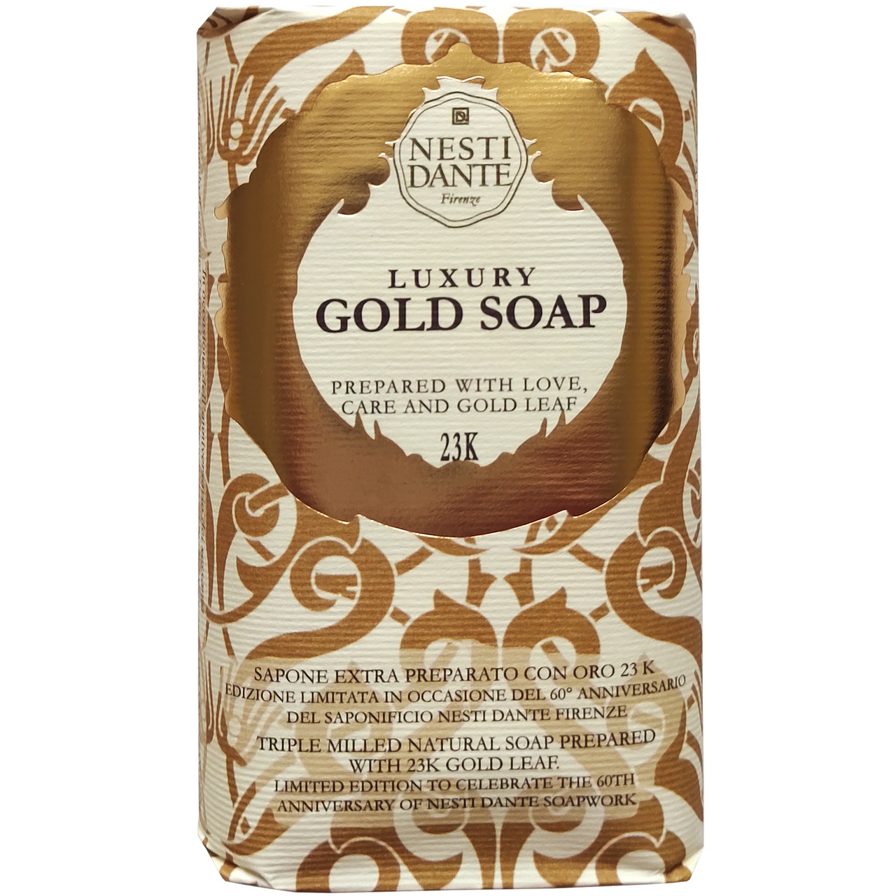 Мыло Nesti Dante юбилейное золотое, 250г