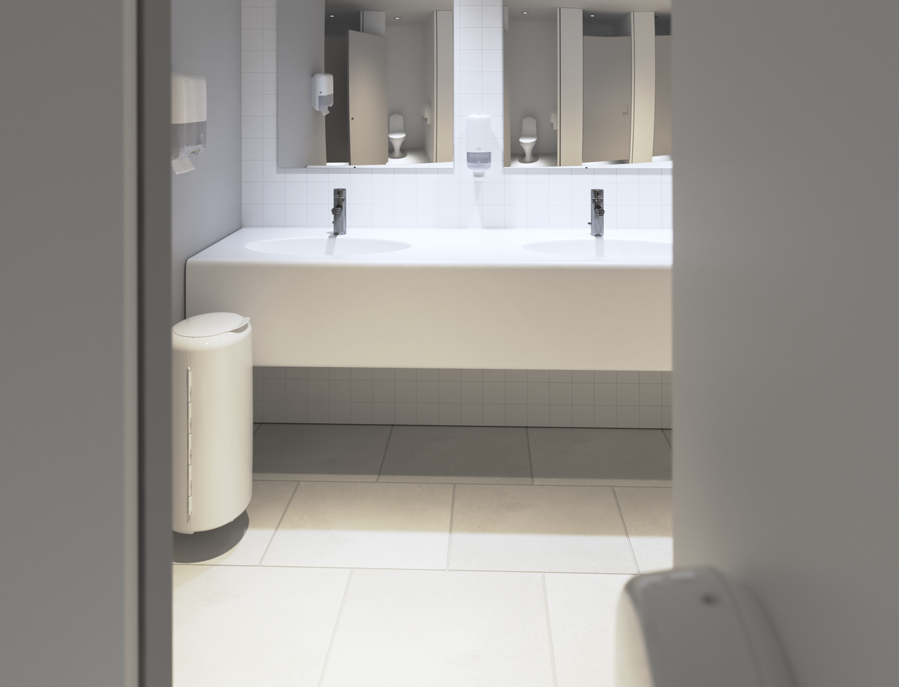 Диспенсер для жидкого мыла Tork Elevation S2 mini белый 0,5 л