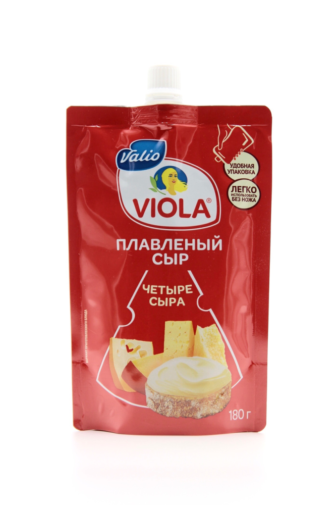 Сыр плавленый Valio Viola Четыре сыра 45% 180 г