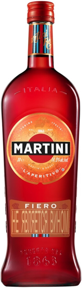 Напиток винный Martini Fiero сладкий, 1л