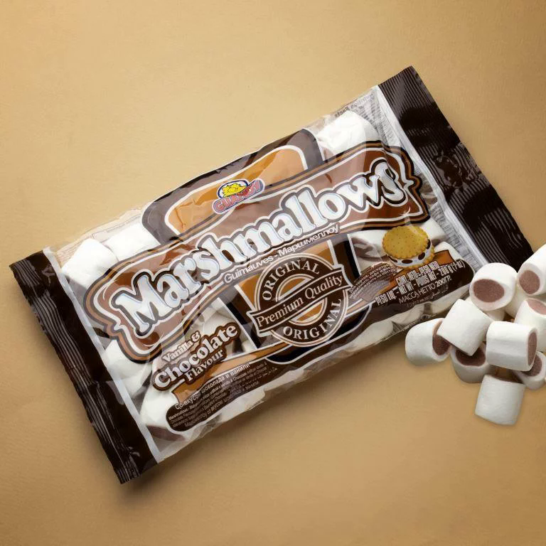 Маршмеллоу Guandy Candy шоколадно-ванильный, 200г