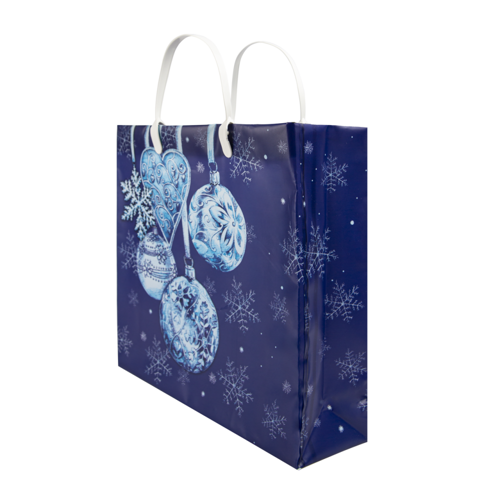 Сумка пластиковая Арт и Дизайн Новый год размер Large Сумка пластиковая Арт и Дизайн Новый год размер Large