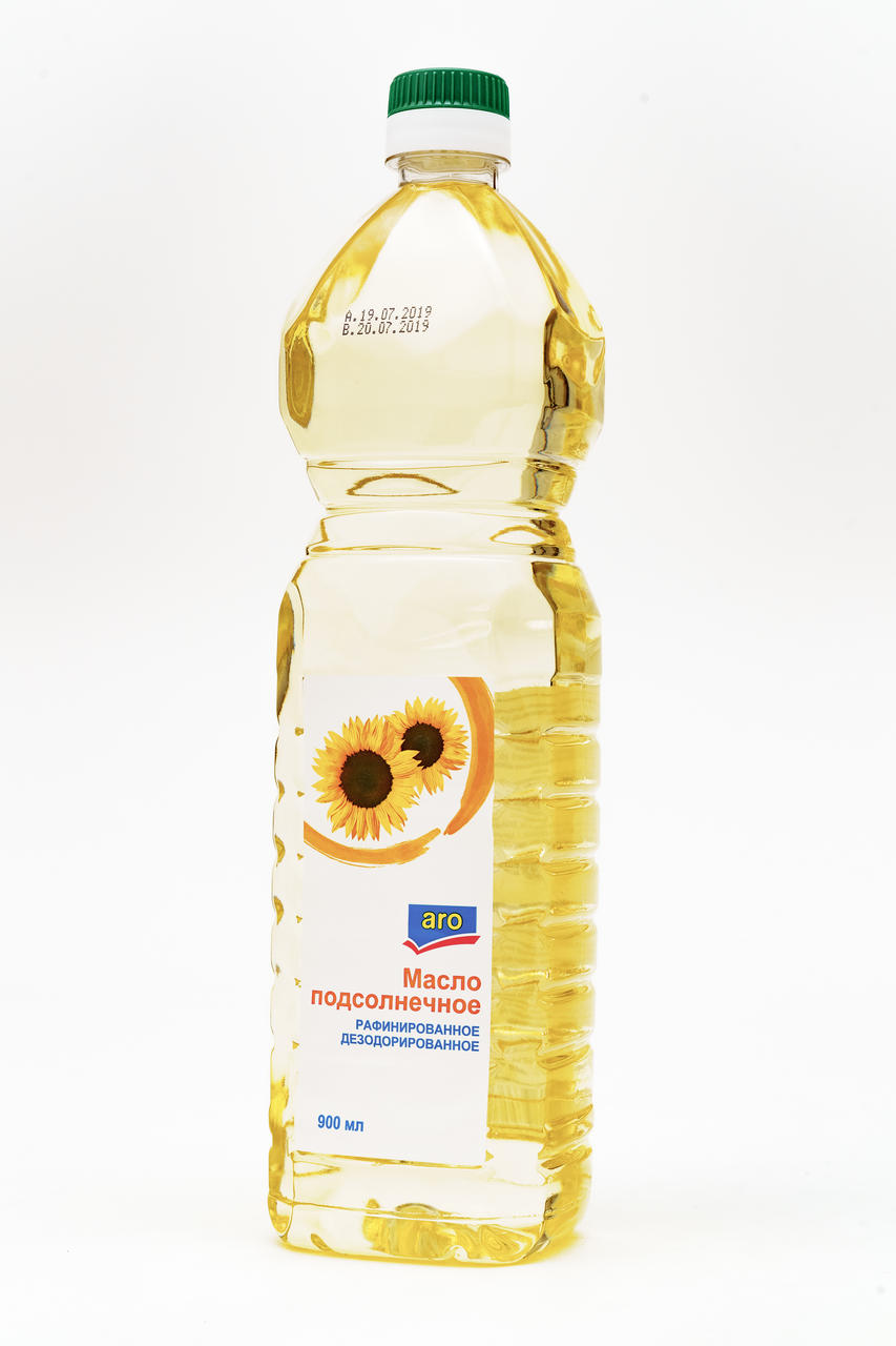 Масло подсолнечное ARO 0,9 л