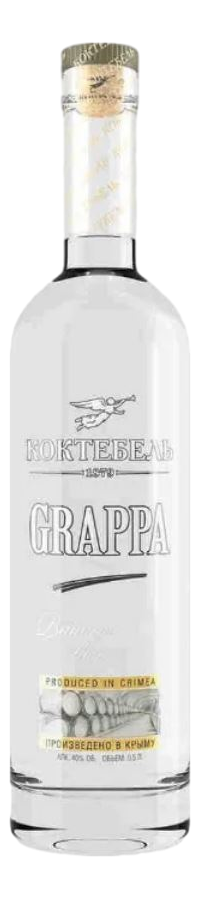 Водка виноградная Коктебель Grappa, 0.5л