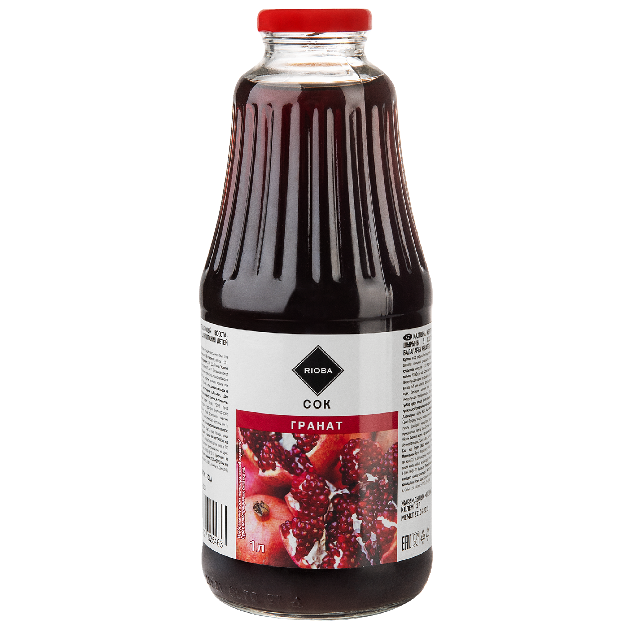 RIOBA Сок гранат, 1л