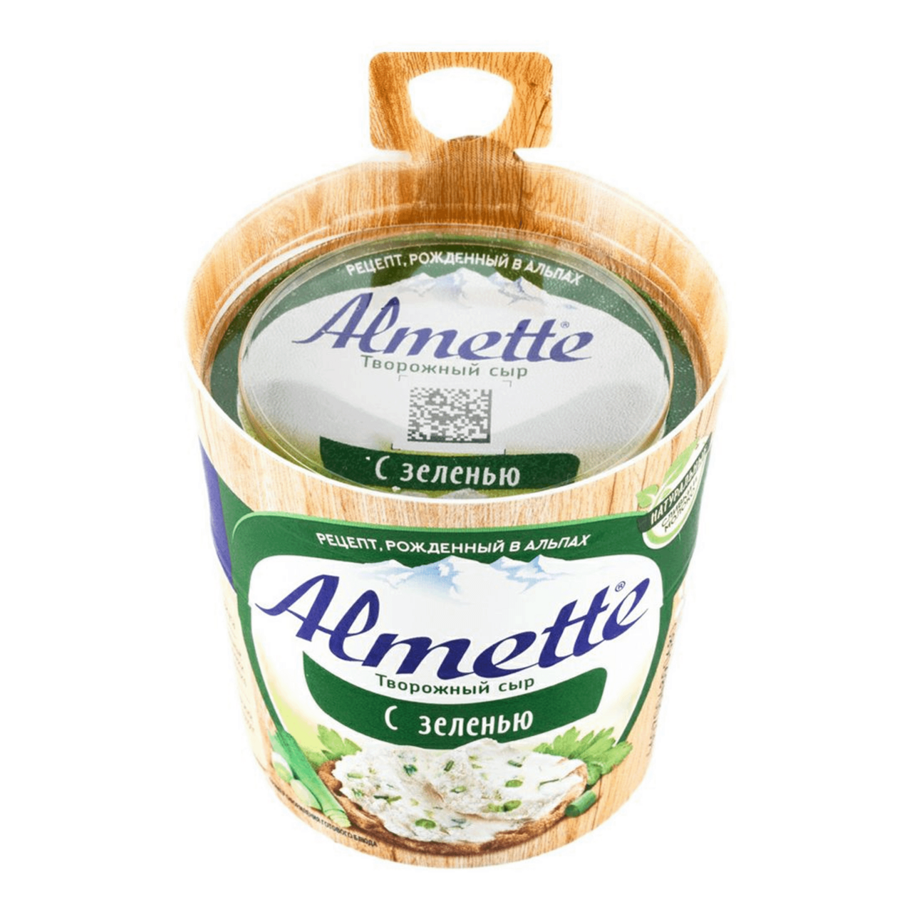 Сыр творожный Almette с зеленью 60%, 150г