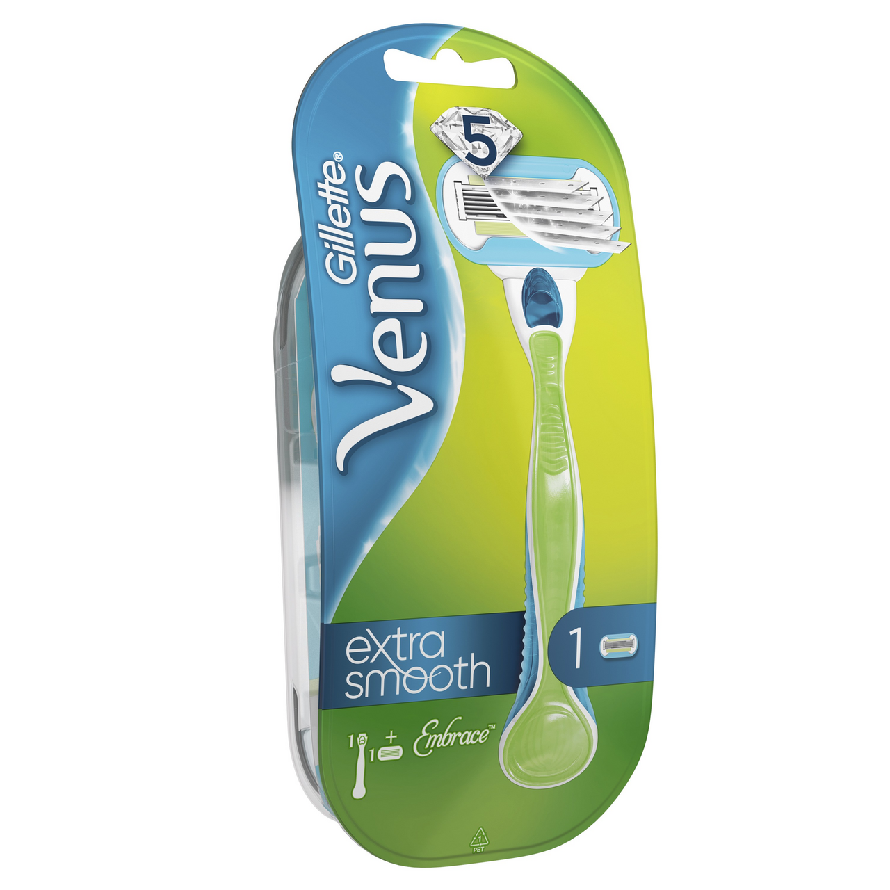 Станок для бритья Gillette Venus Embrace с 1 сменной кассетой
