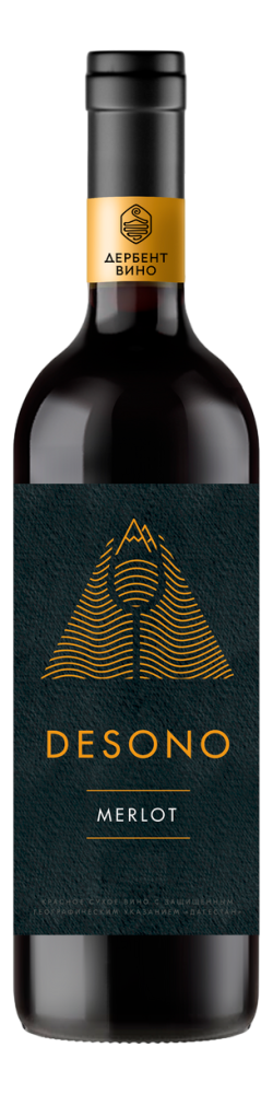 Вино Desono Merlot красное сухое, 0.75л