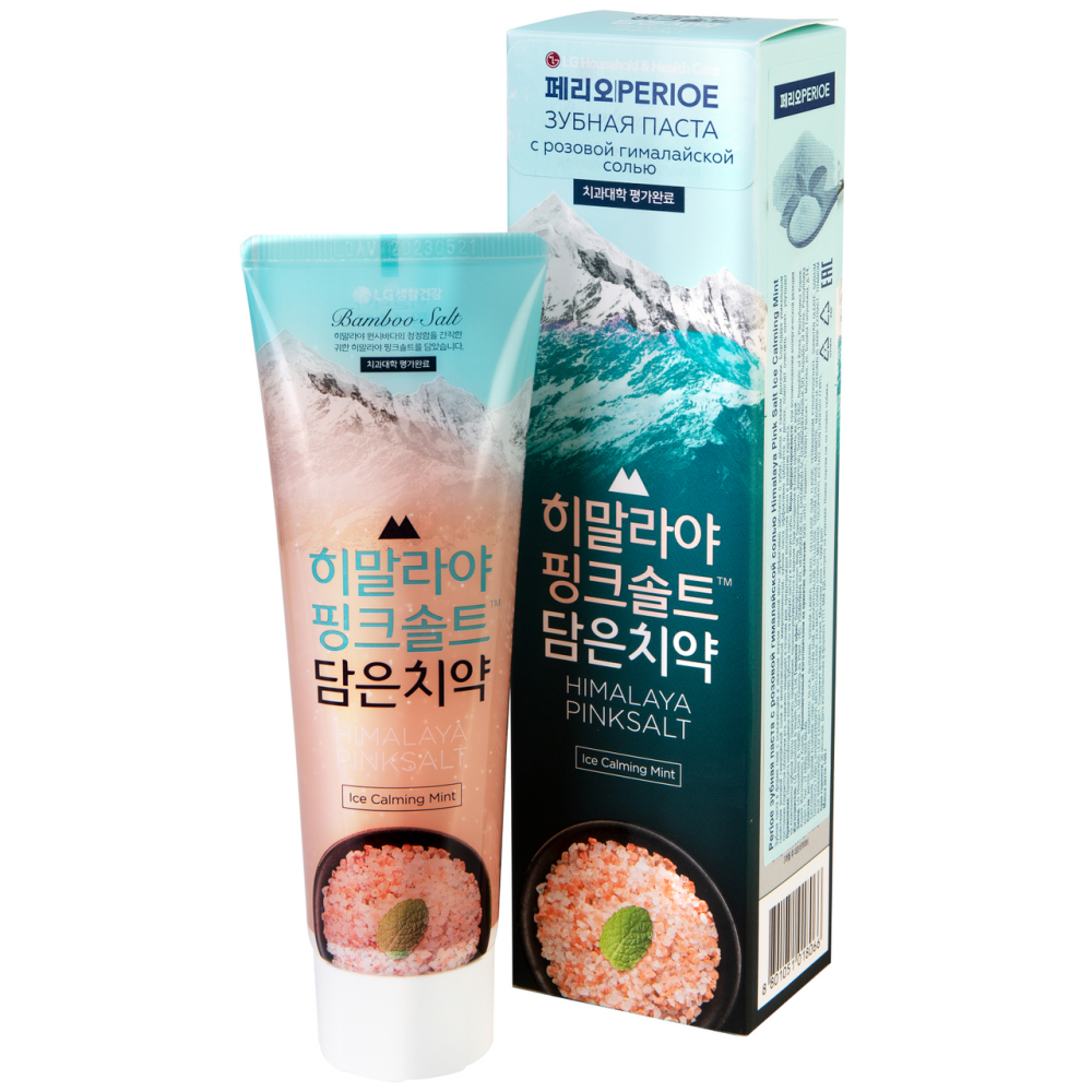 Паста зубная лед Мята Perioe Himalaya Pink Salt, 100г