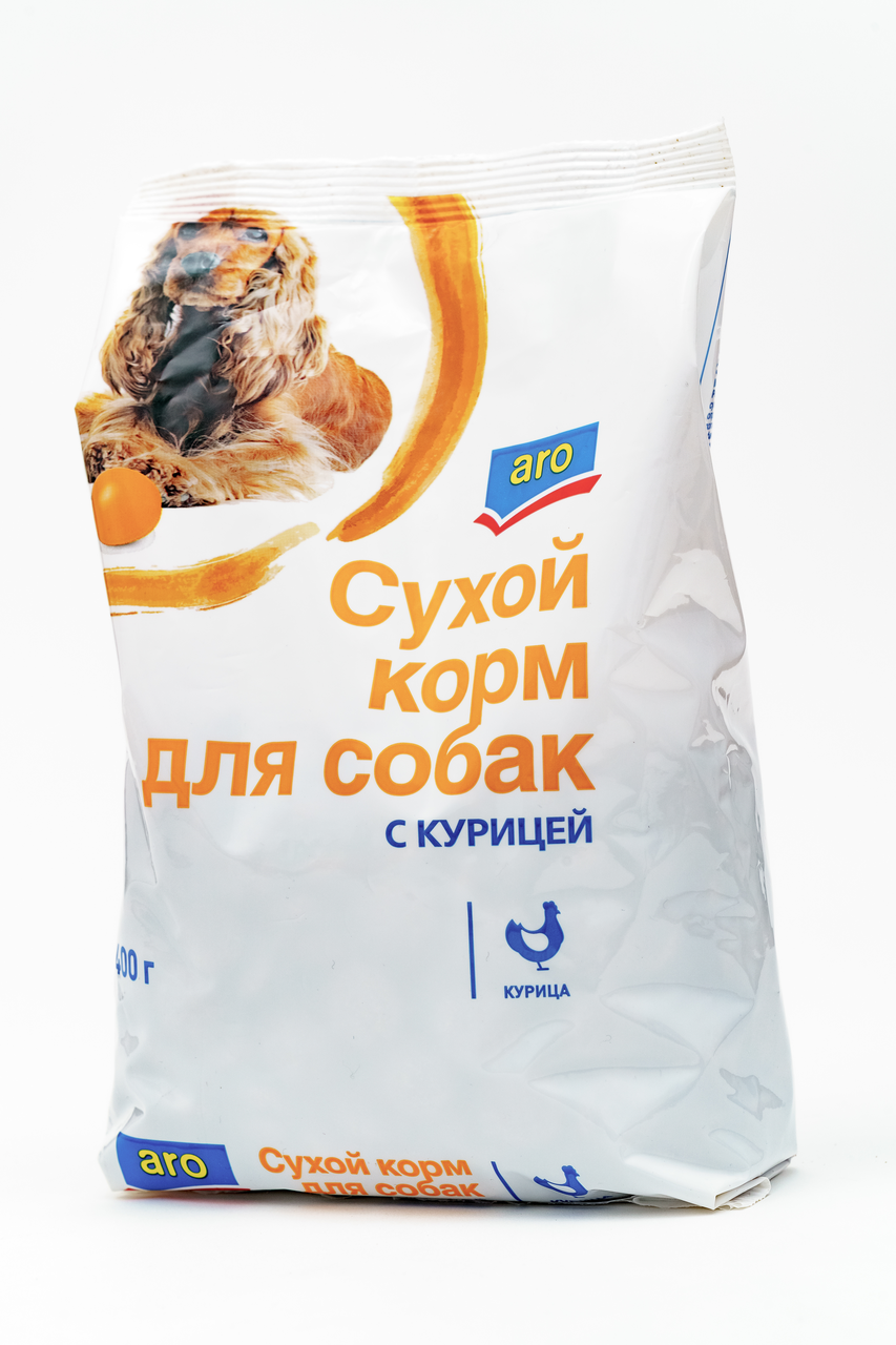 Корм для собак Aro с курицей сухой