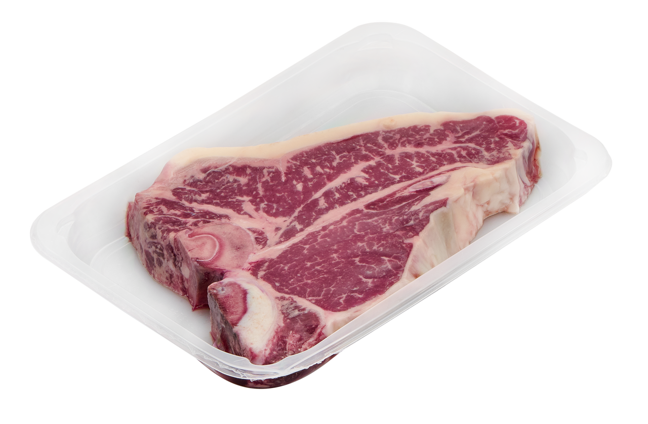 Стейк из мраморной говядины Мираторг Ти-Бон Choice Black Angus, ~600г