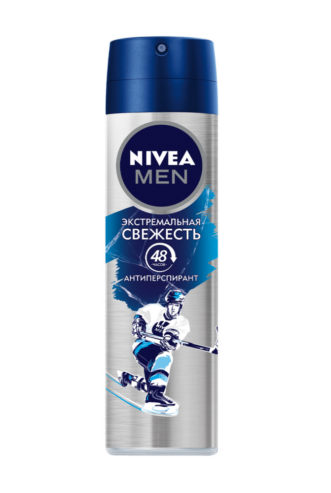 Антиперспирант-спрей Nivea Men экстремальная свежесть, 150мл
