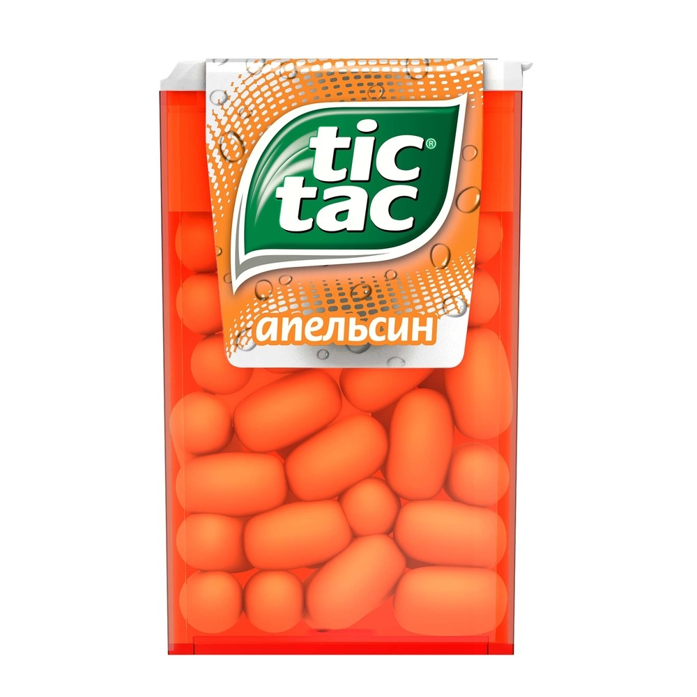 Драже Tic Tac со вкусом апельсина 16 г