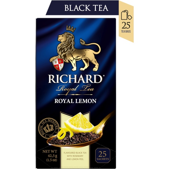 Чай Richard Royal Lemon ароматизированный (1.7г х 25шт), 42г