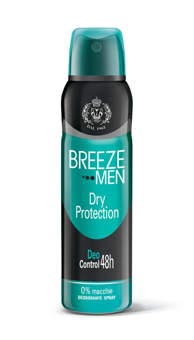 Дезодорант-спрей Breeze Men Dry Protection 48 часов 150мл