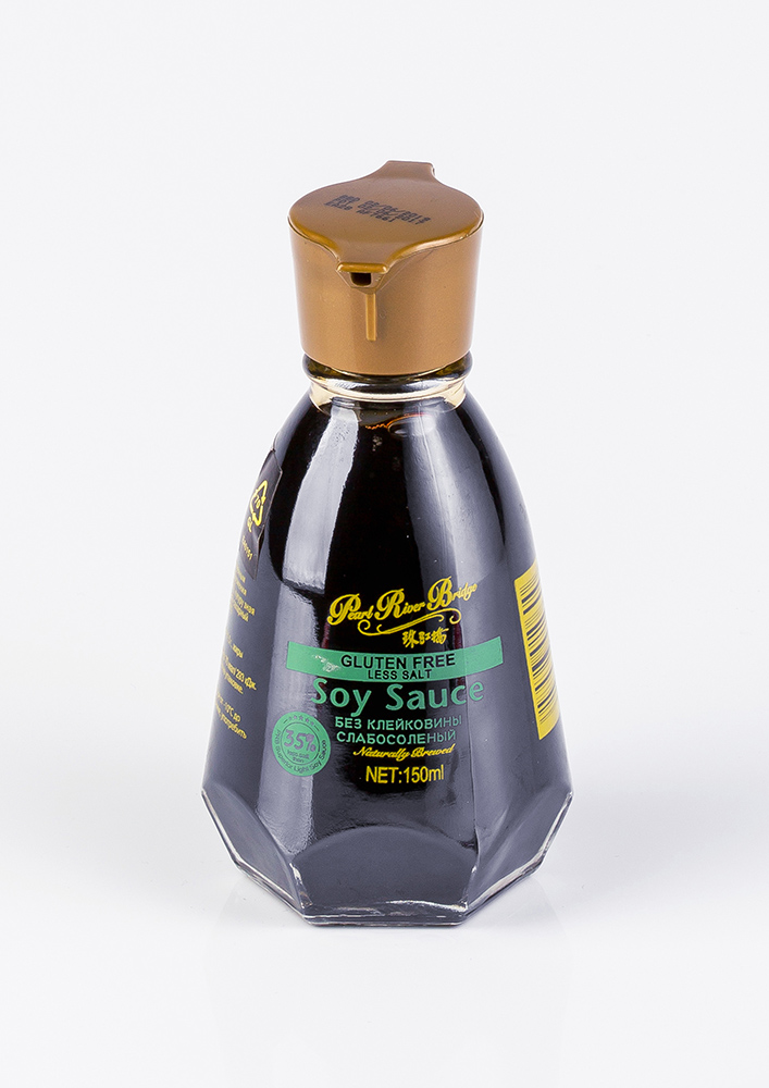 Соус соевый Pearl River Bridge слабосоленый без глютена 150 г