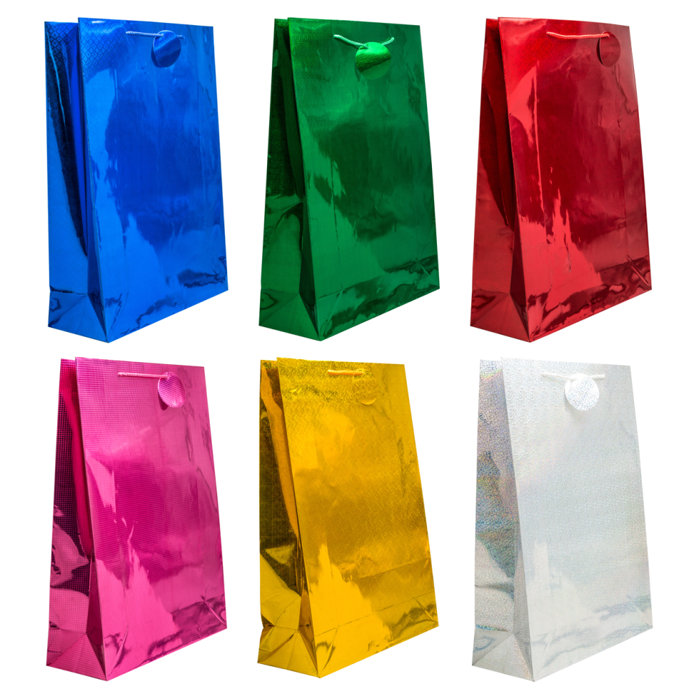 Winter Wings Пакет подарочный голография 33х46х10,2см Winter Wings Пакет подарочный голография 33х46х10,2см