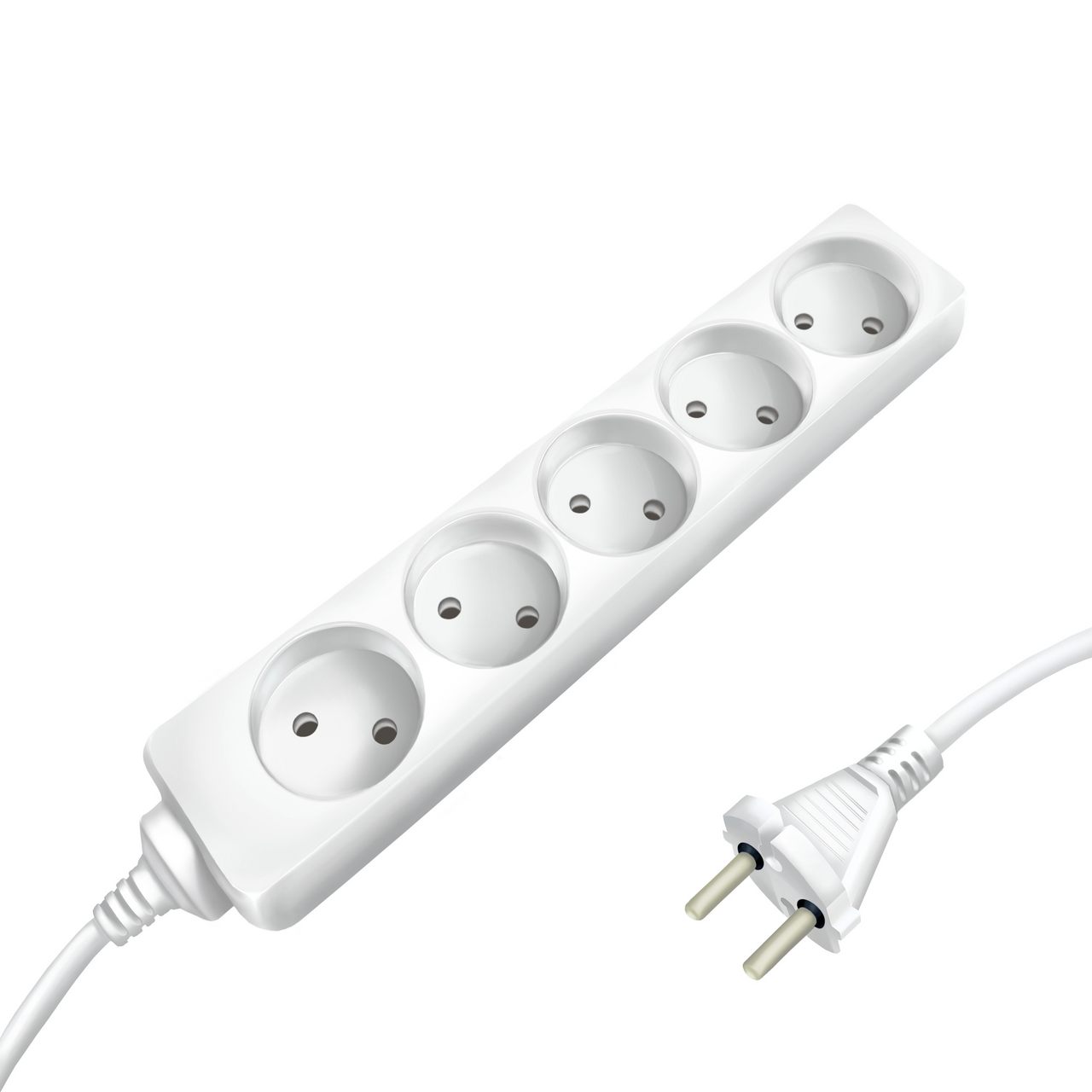 Удлинитель Старт S 5 x 5-ZDV 3 м белый