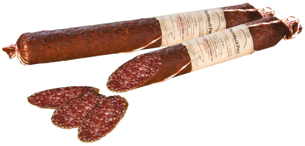 Колбаса Охотный Ряд Австрийская сыровяленая ~380 г