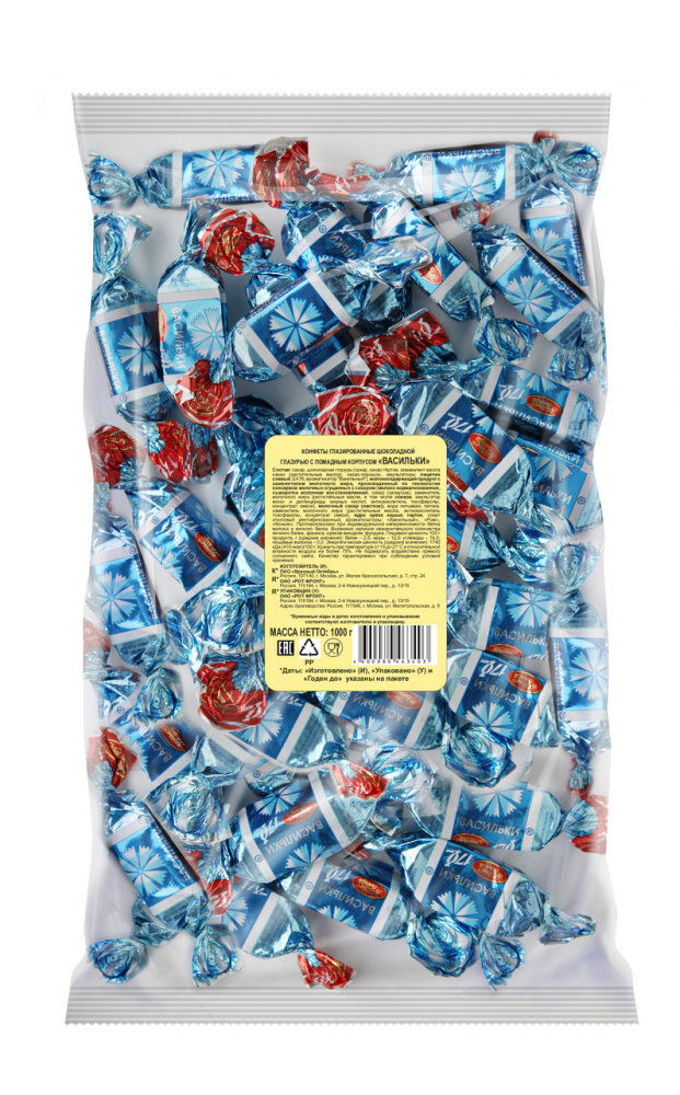 Конфеты Красный Октябрь Васильки, 1кг