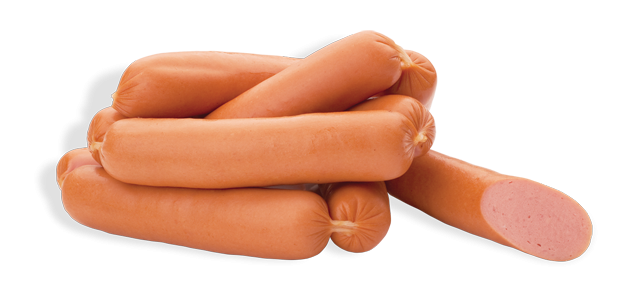 Сосиски Скворцово Франкфуртские категория А, ~1кг