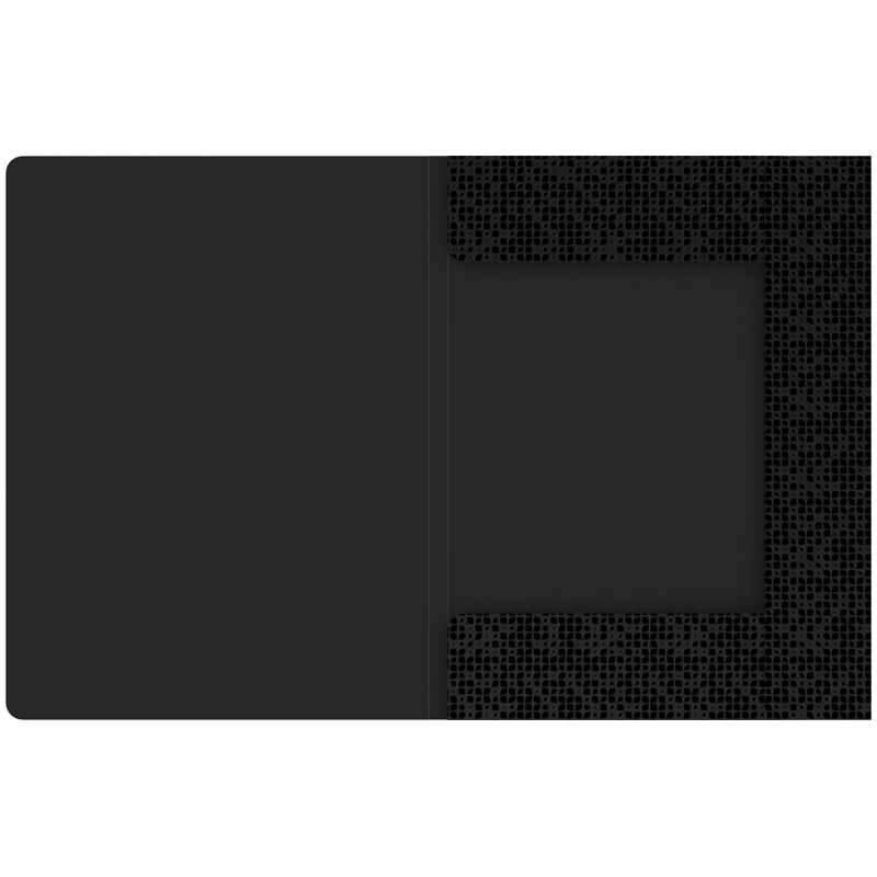 Папка Berlingo Double Black на резинке А4 600мкм