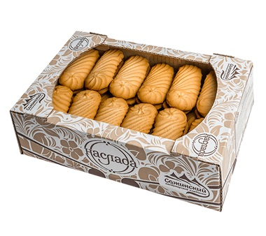 Печенье Наслада Сэндвич с вареной сгущенкой 1,3 кг