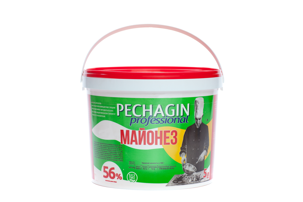 Майонез Pechagin Professional 56% ведро, 5л