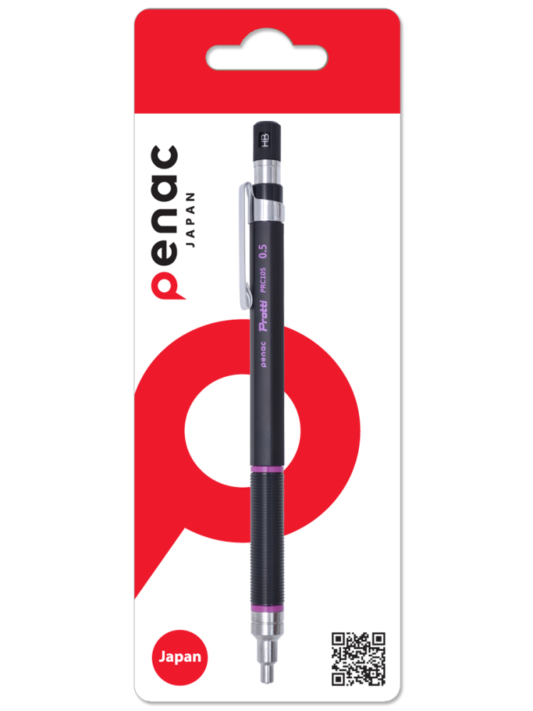 Карандаш Penac Mex Protti PRC 105 HB блистер, 0.5мм