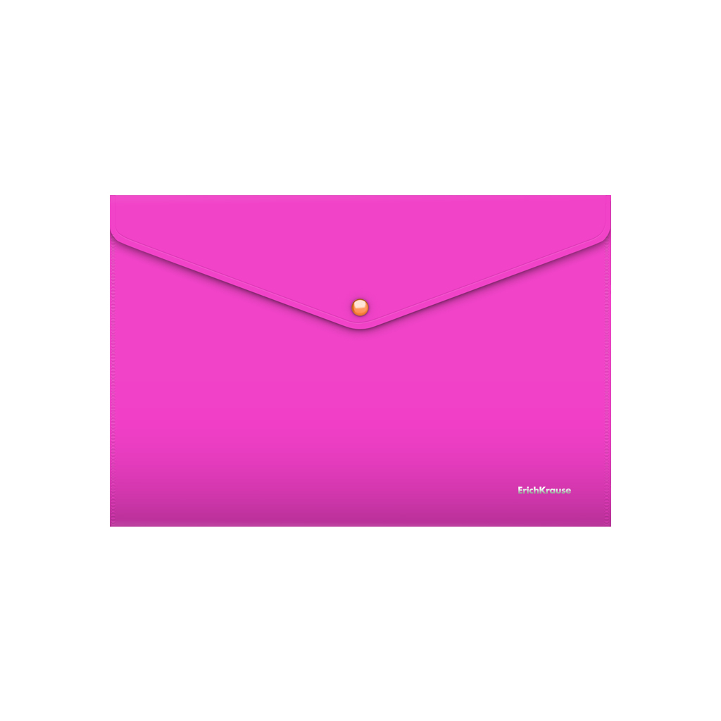 Папка-конверт Erich Krause на кнопке А4