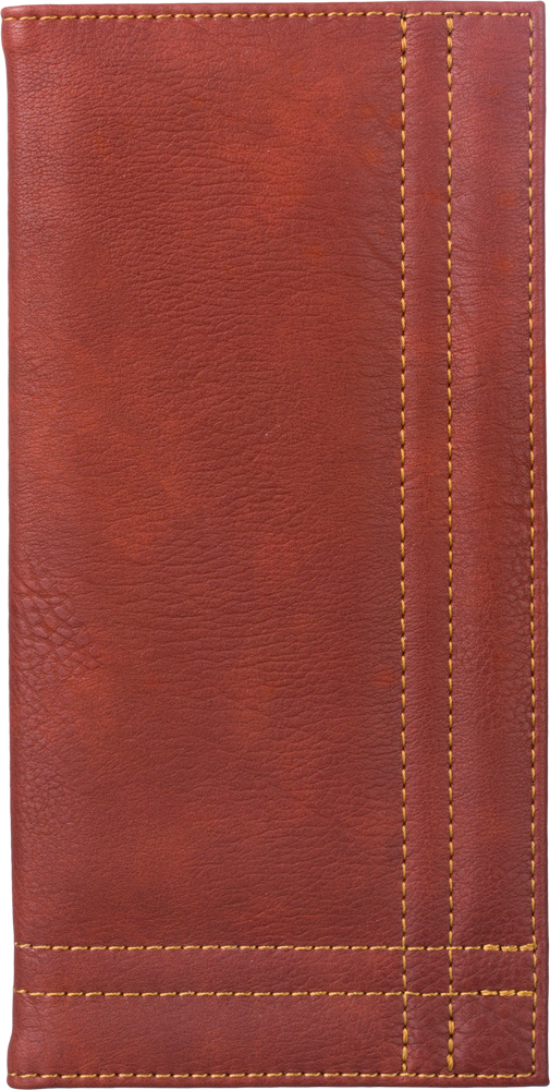 Папка для счета коричневая