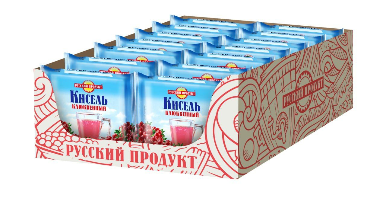 Кисель Русский продукт клюквенный, 190г