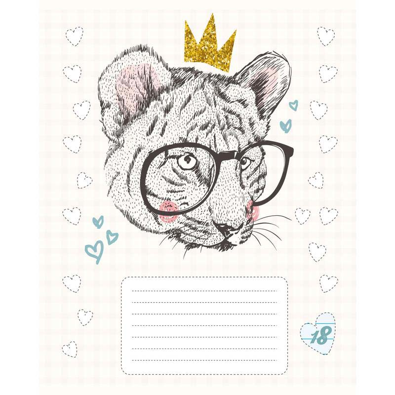 Тетрадь Academy Style линейка 18 л